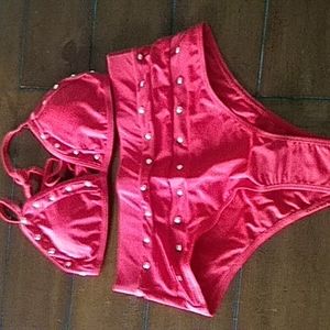 Red Bikini Set